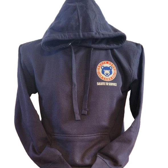 South Bend Cubs Salute To Service Hoodie