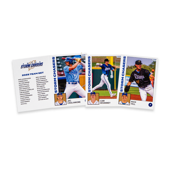 2025 Omaha Storm Chasers Team Card Set