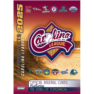 Myrtle Beach Pelicans Choice Sportscards 2025 Carolina League Top Prospects Set