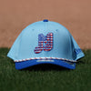 Memphis Redbirds 2025 Independence Day Cap New Era 970 Stretch Snap