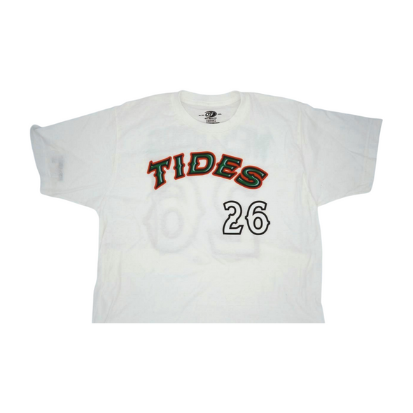 Norfolk Tides Jordan Westburg Jersey T-Shirt 26