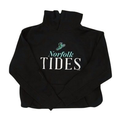Norfolk Tides Ladies League Black Hoodie