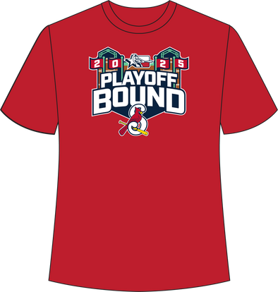 Springfield Cardinals 2025 Texas League Playoff Official Shirt