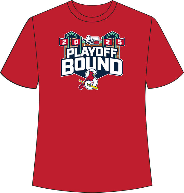Springfield Cardinals 2025 Texas League Playoff Official Shirt