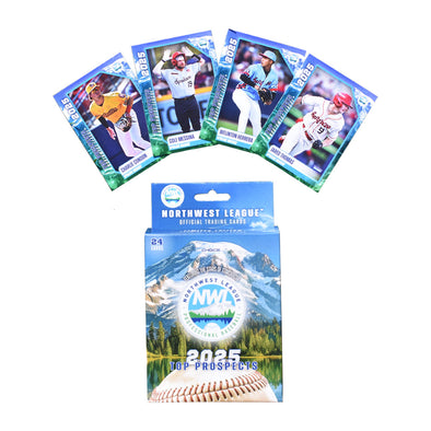 Spokane Indians 2025 Northwest League Top Prospects Card Set