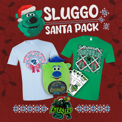 Eugene Emeralds Sluggo Santa Package