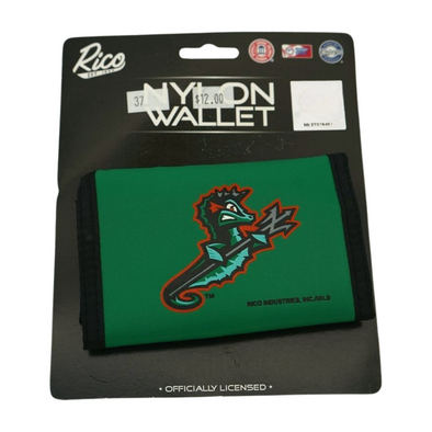 Norfolk Tides Rico Green Nylon Wallet