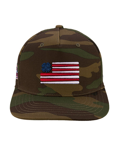 Black Clover Camo Bats Cap