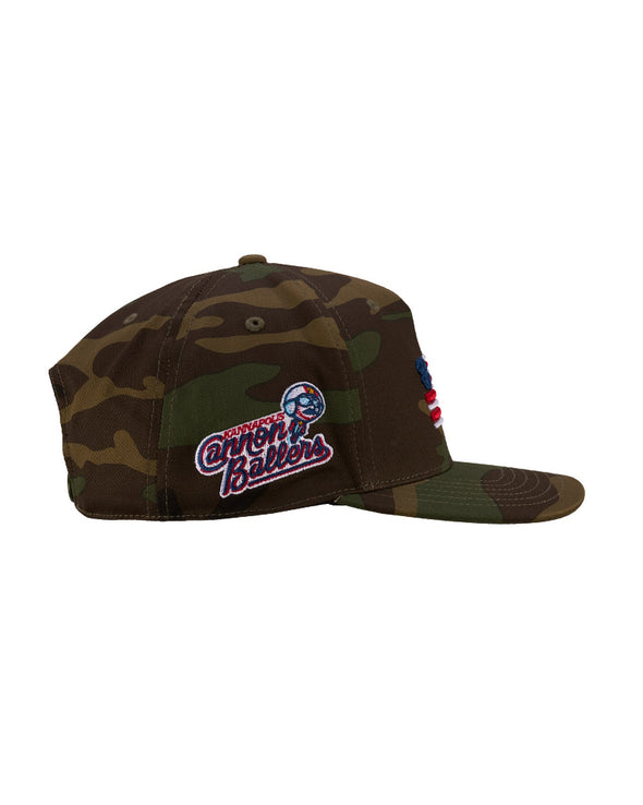 Black Clover Camo Bats Cap