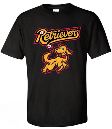 *NEW* Adult HV Retrievers Combo Logo T-Shirt | Black/Red
