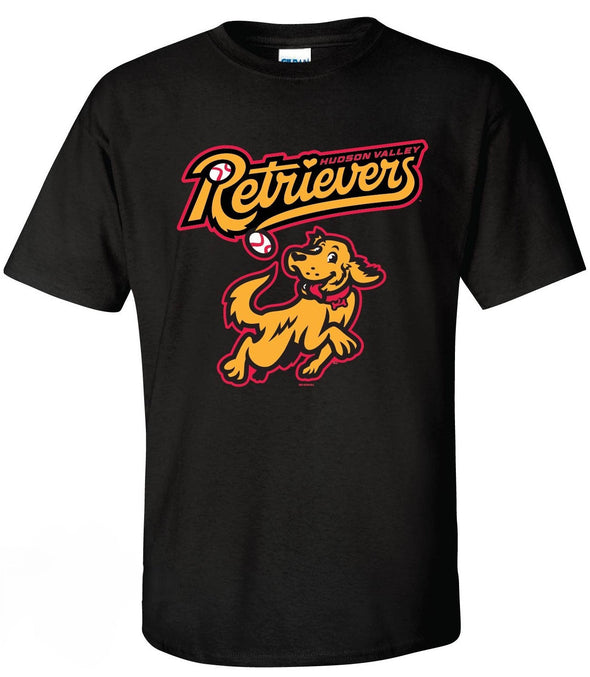 *NEW* Adult HV Retrievers Combo Logo T-Shirt | Black/Red