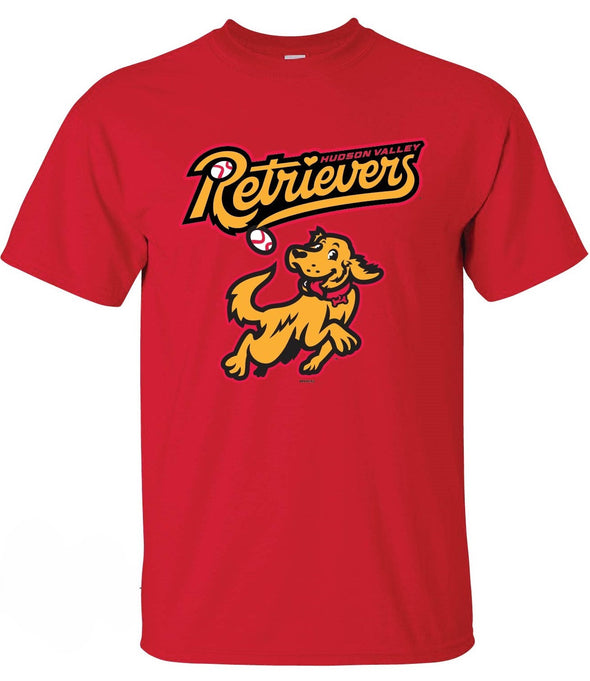 *NEW* Adult HV Retrievers Combo Logo T-Shirt | Black/Red