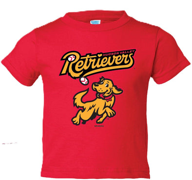 *Pre-Order* Infant HV Retrievers Combo Logo Tee | Black/Red