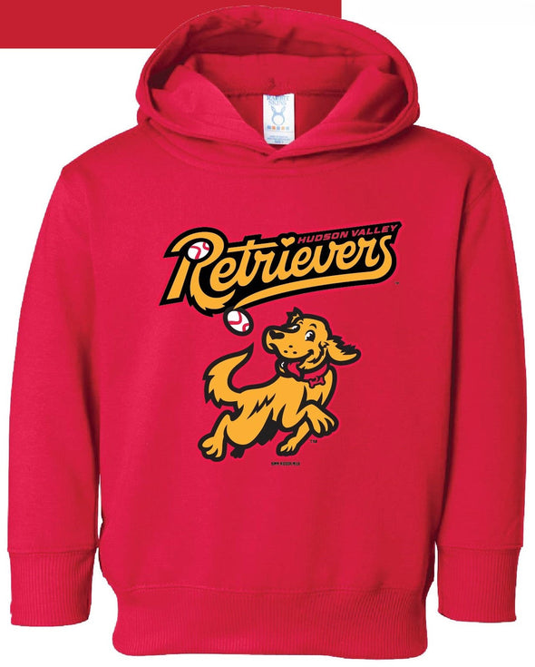 *Pre-Order* Toddler HV Retrievers Combo Logo Hoodie | Black/Red