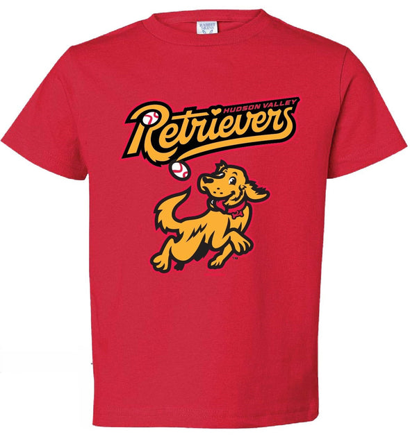 *NEW* Toddler HV Retrievers Combo Logo Tee | Black/Red