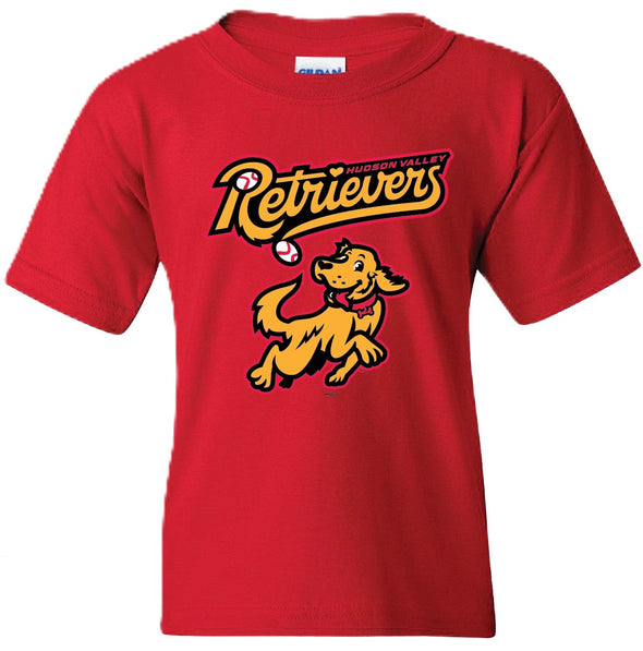 *NEW* Youth HV Retrievers Combo Logo T-Shirt | Black/Red