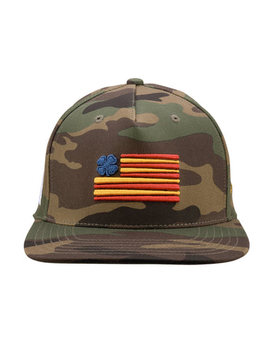 Amarillo Sod Poodles X Black Clover Camo Bats Cap