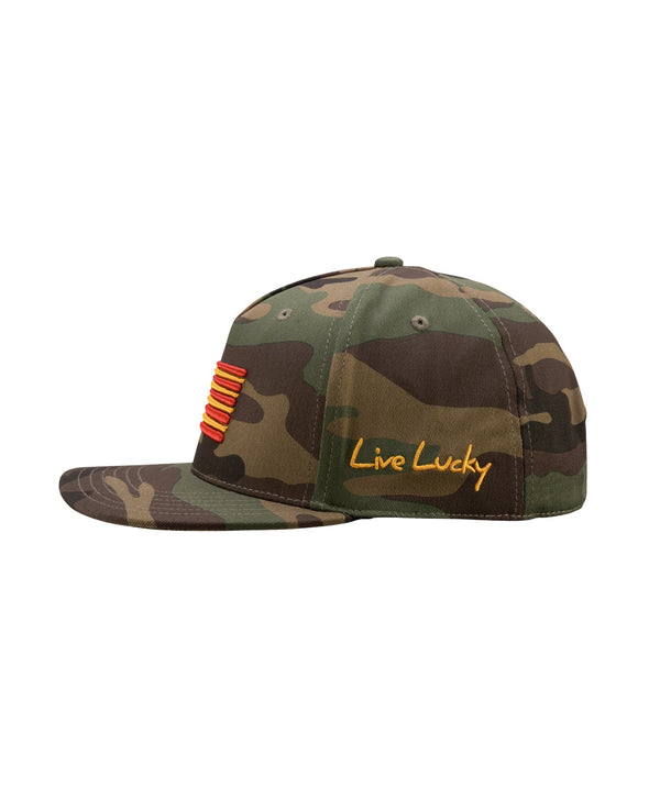 Amarillo Sod Poodles X Black Clover Camo Bats Cap