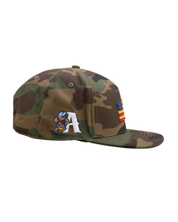 Amarillo Sod Poodles X Black Clover Camo Bats Cap