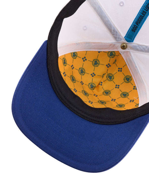 Amarillo Sod Poodles Black Clover White Classic Cap