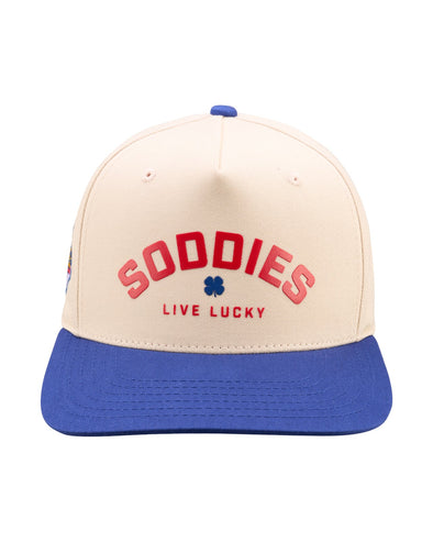 Amarillo Sod Poodles X Black Clover Cream Supers Cap