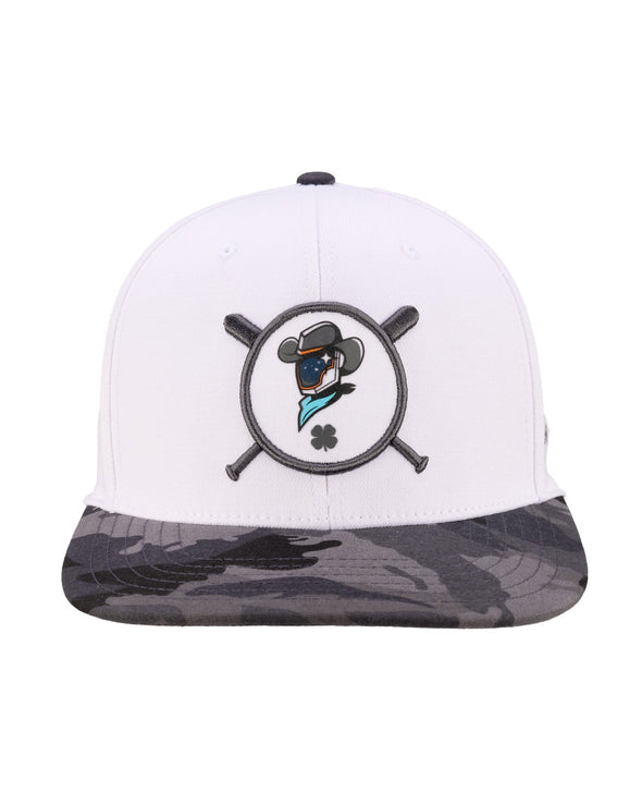 Sugar Land Space Cowboys Black Clover Hat Snapback Infield