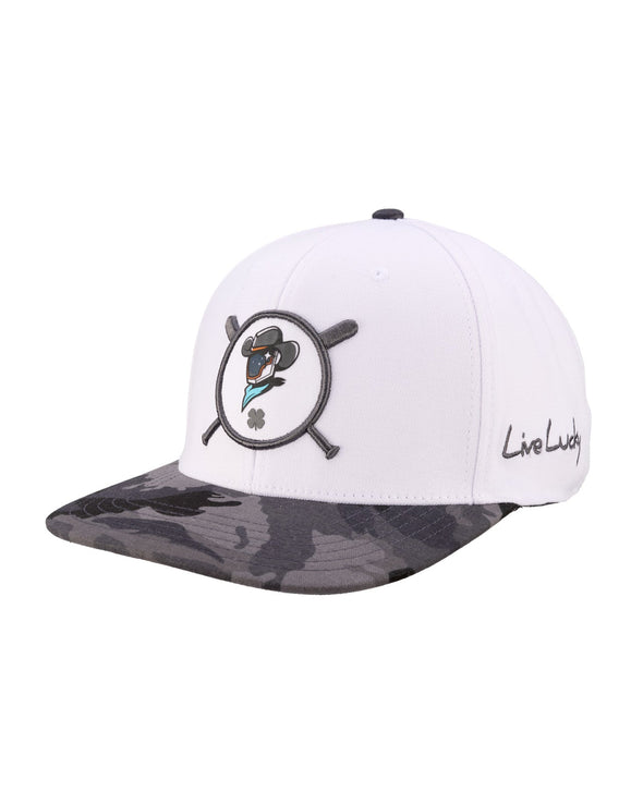 Sugar Land Space Cowboys Black Clover Hat Snapback Infield