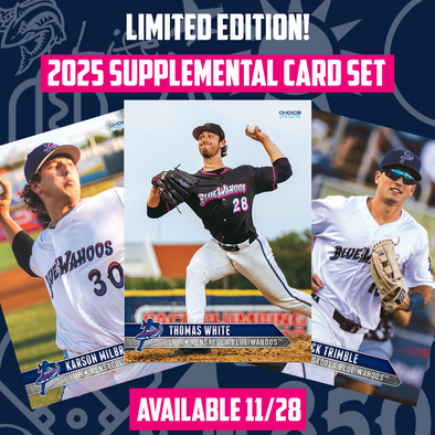 Pensacola Blue Wahoos Supplemental Card Set