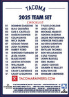 Tacoma Rainiers 2025 Team Set