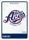 Reno Aces 2025 Player Team Card Set