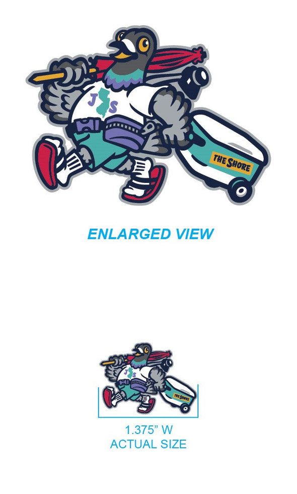 Jersey Shore BlueClaws TNC The Bennys Lapel Pin