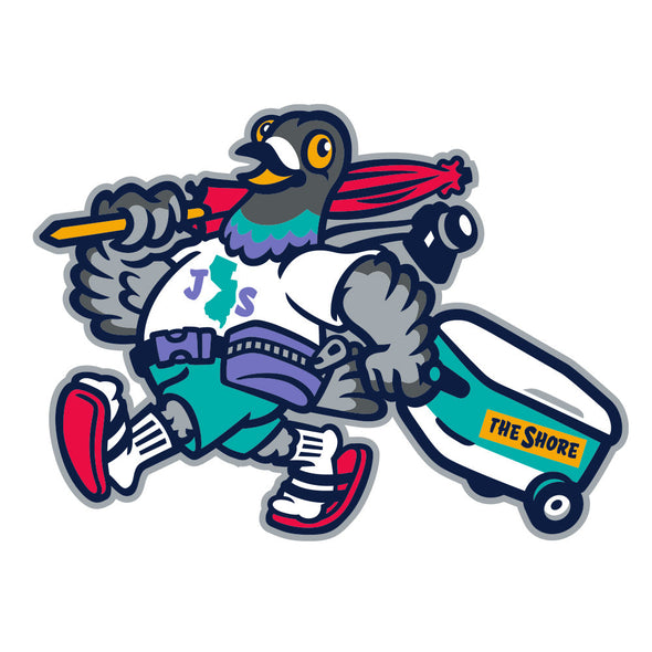 Jersey Shore BlueClaws TNC The Bennys Lapel Pin