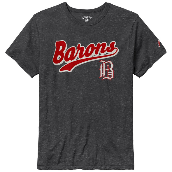Barons Varsity Slate Applique Tee