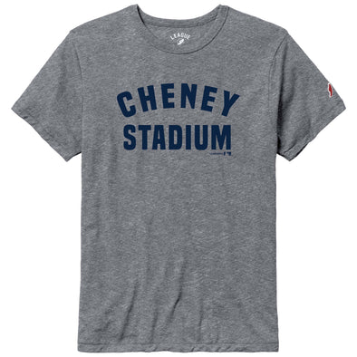 Tacoma Rainiers League Gray Triblend Cheney Stadium Tee