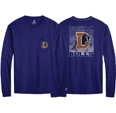 Durham Bulls L2 Pocketed Long Sleeve Tee