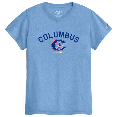 Columbus Clippers The League Women's Intramural Blue Classic Tee