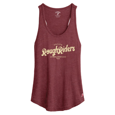 League Ladies Maroon Tank