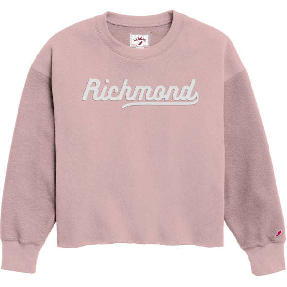 Richmond Flying Squirrels LeagueWomen's Reverse Fleece Oversized Midi