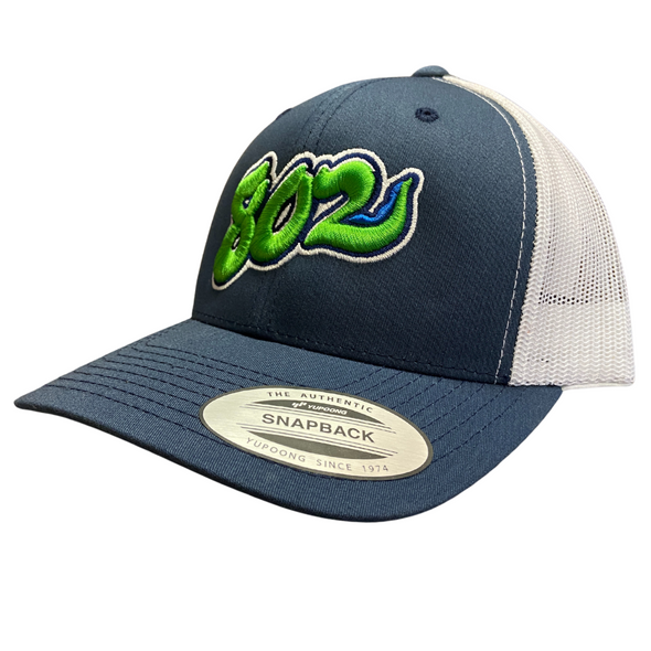 Vermont Lake Monsters 802 Trucker Snapback