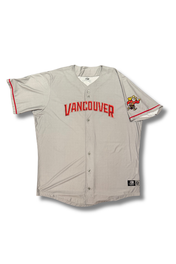 Canadians Road Grey Authentic-style Jersey