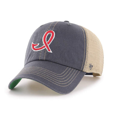 Indianapolis Indians '47 Adult 1950s/60s Navy Trawler Clean Up Adjustable Cap