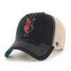 Indianapolis Indians '47 Adult Black Road Trawler Clean Up Adjustable Cap