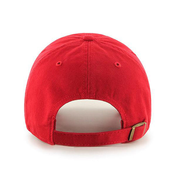 Indianapolis Indians '47 Adult Red 1970's Clean Up Adjustable Cap