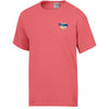 Myrtle Beach Pelicans Comfort Wash Coral Craze Short Sleeve Tee