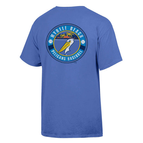 Myrtle Beach Pelicans Comfort Wash Deep Forte Short Sleeve Tee
