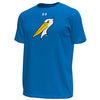 Myrtle Beach Pelicans Under Armour Blue Circuit Alternate Tech Tee