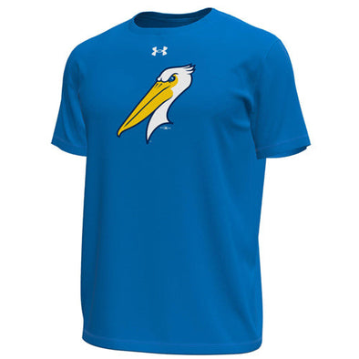 Myrtle Beach Pelicans Under Armour Blue Circuit Alternate Tech Tee