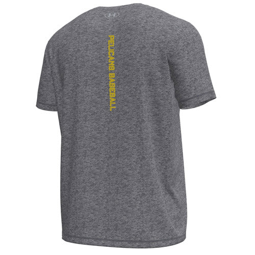 Myrtle Beach Pelicans Under Armour Carbon Heather Alternate Tech Tee