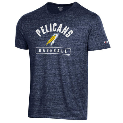 Myrtle Beach Pelicans Champion Navy Alternate Tri Blend Tee