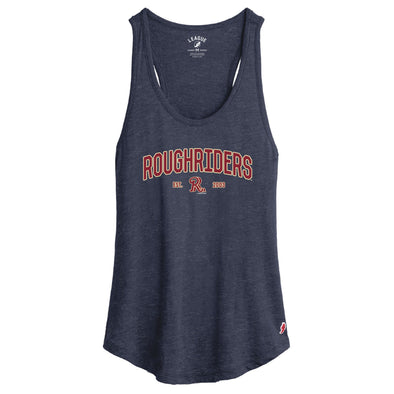 League Ladies Navy Tank